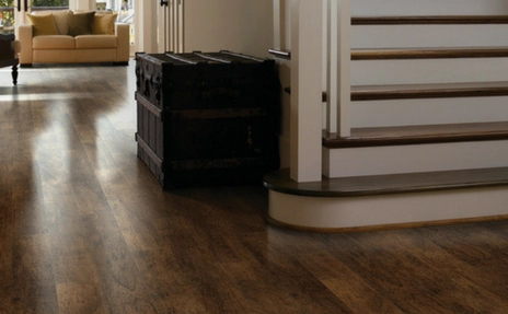 Laminate for Life flooring in hallway